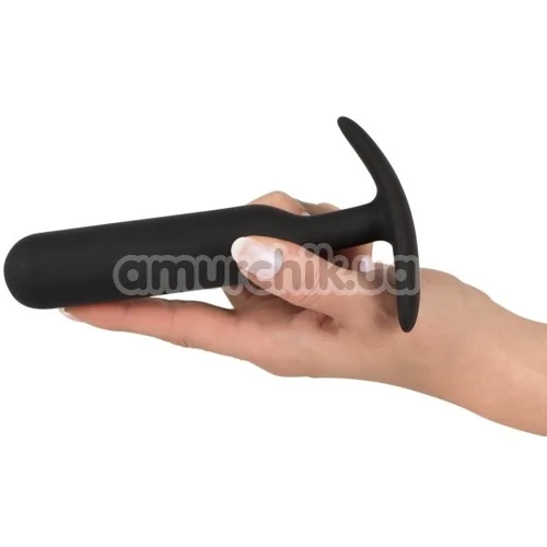 Анальная пробка Black Velvets Anal Trainer Small, черная