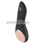 Кліторальний вібратор з підігрівом Cupa Warming Touch Vibrator, чорний - Фото №1