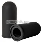 Мастурбатор Silicone Stroker, чорний - Фото №1