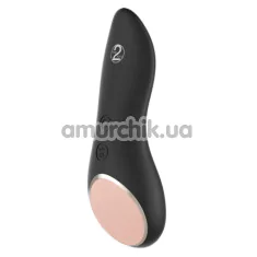 Клиторальный вибратор с подогревом Cupa Warming Touch Vibrator, черный - Фото №1