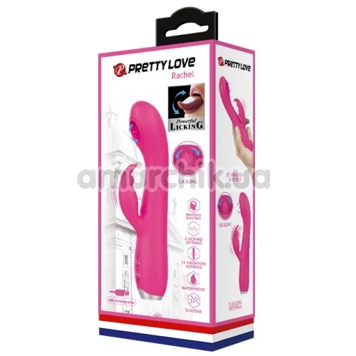 Вібратор Pretty Love Rachel, рожевий