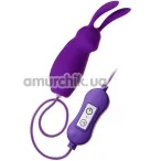 Клиторальный вибратор A-Toys Vibrating Egg Bunny, фиолетовый - Фото №1