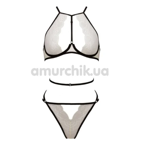Комплект Passion Free Your Senses Chika Set, белый: бюстгальтер + трусики