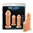 Набір з 3 анальних фалоімітаторів Prof. Jason C Anal Dildo Kit, тілесний - Фото №5