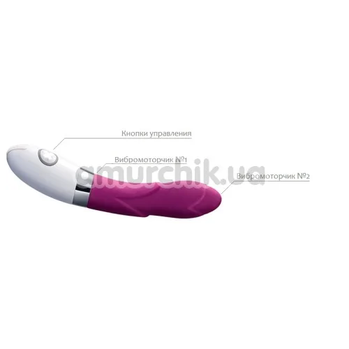 Вибратор Lelo Iris Deep Rose (Лело Ирис Дип Роуз), пурпурный