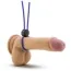 Эрекционное кольцо Stay Hard Silicone Loop Cock Ring, синее - Фото №4