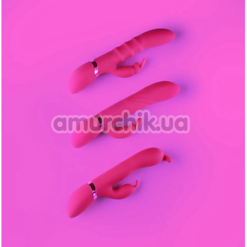 Вибратор с пульсацией Vive Gada, розовый