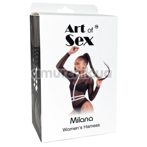 Портупея Art of Sex Milana Faux Leather, красная