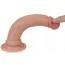 Фаллоимитатор Dual-Layeredd Silicone Nature Cock LVTOY448, телесный - Фото №3