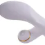 Вибратор с пульсацией и флоггером Lockink Sevanda Clitoris Suction Vibrator With Whip, белый - Фото №5