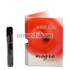 Туалетная вода с феромонами Pheroluxe Negro - реплика Chanel Egoiste Platinum, 2 мл для мужчин - Фото №1
