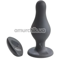 Анальная пробка с вибрацией Malesation Paunch Plug Vibe 2.0, черная - Фото №1