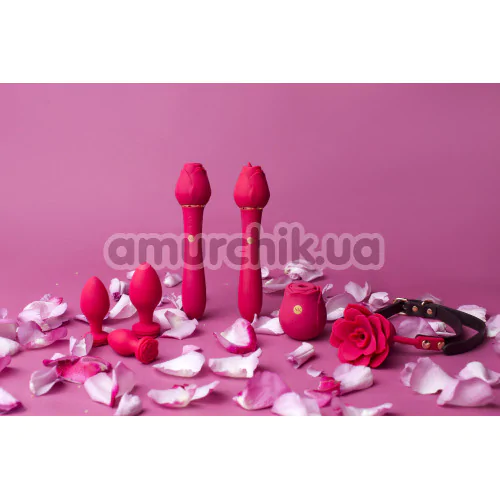 Вібратор для клітора і точки G Secret Kisses Lingo Rosegasm, червоний