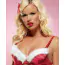Костюм Санти Leg Avenue Sexy Santa червоний: бюстгальтер + спідниця - Фото №4