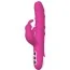 Вибратор с ротацией Khalifa Rabbit Vibrator, розовый - Фото №2