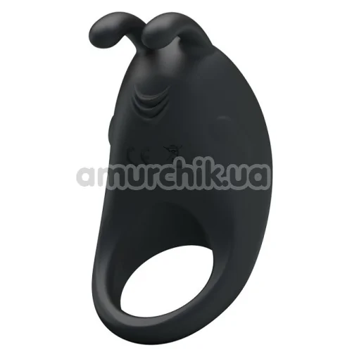 Віброкільце Pretty Love Rabbit Vibrator, чорне