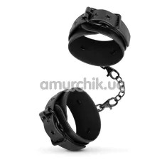 Фиксаторы для ног Bedroom Fantasies Ankle Cuffs, черные - Фото №1