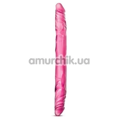 Двокінцевий фалоімітатор B Yours 14 Inch Double Dildo, рожевий - Фото №1