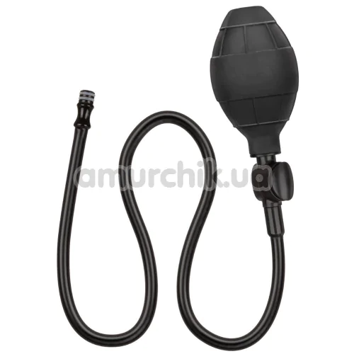 Анальный расширитель Silicone Inflatable Plug M, черный
