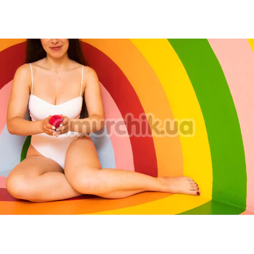 Симулятор орального секса для женщин Lovehoney Mon Ami Pleasure Air Rose, красный