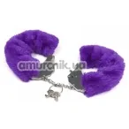 Наручники Roomfun Furry Cuffs, фиолетовые - Фото №1