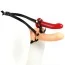 Страпон Sportsheets Menage a Trois Strap-On With Dildo, красный - Фото №5