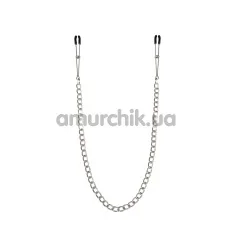 Зажимы для сосков Feral Feelings Nipple Clamps Chain Thin, серебряные - Фото №1