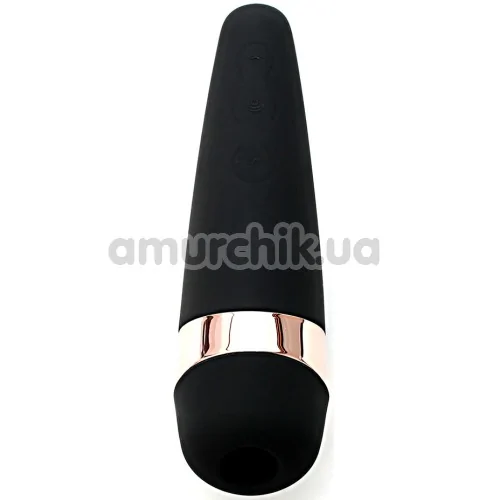 Симулятор орального секса для женщин с вибрацией Satisfyer Pro 3 +, чёрный