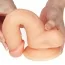 Cтрапон Ingen Easy Strapon Set 7.5 With Balls, тілесний - Фото №5