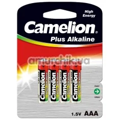 Батарейки Camelion Plus Alkaline High Energy AAA, 4 шт - Фото №1