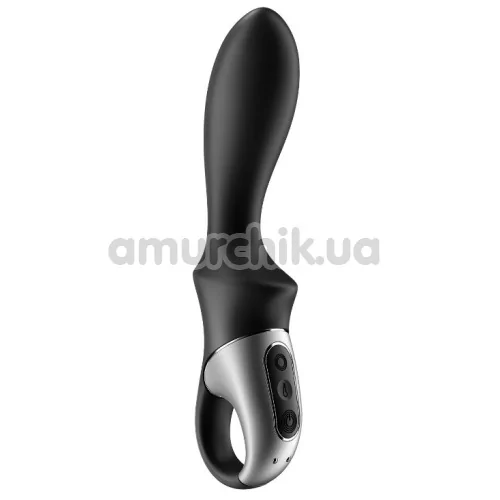 Вибратор с подогревом Satisfyer Heat Climax, черный