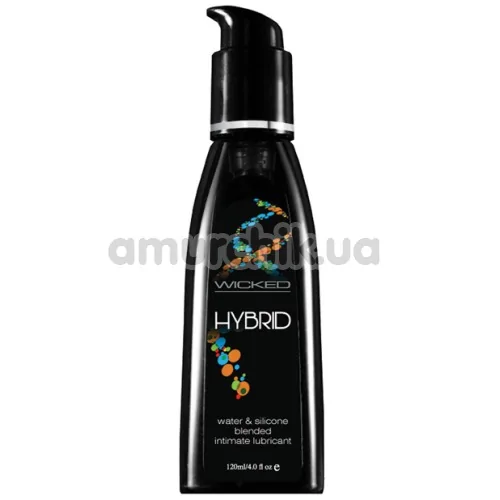 Лубрикант Wicked Hybrid, 120 мл - Фото №1