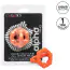 Эрекционное кольцо для члена Alpha Liquid Silicone All Star Ring, оранжевое - Фото №12