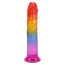 Фалоімітатор Doc Johnson Crystal Jellies Classic Dong 7, мультикольоровий - Фото №4