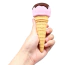 Клиторальный вибратор Ice Cream Vibrator, розовый - Фото №5