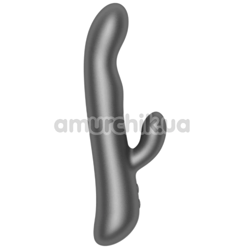 Вибратор с ротацией Oninder Oslo, серый