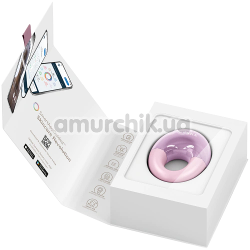 Массажер для глаз Geske Cool & Warm Eye Massager 7 in 1, светло-розовый