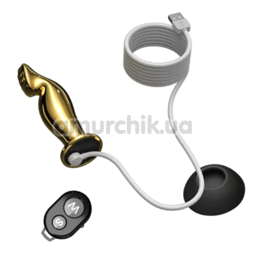 Вібростимулятор простати Lockink Sevanda Eros, золотий