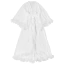Пеньюар Star Night Sensual Ruffle Night Robe, белый - Фото №4