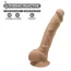 Фаллоимитатор Silexd Premium Silicone Dildo Model 1 Size 7, карамельный - Фото №2