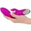 Вибратор XouXou Super Soft Silicone Sucking Vibrator, розовый - Фото №8