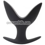 Анальна пробка Black Mont Gaping Anchor Medium, чорна - Фото №1
