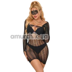 Платье Star Night Cute Heart Sexy Dress, черное - Фото №1