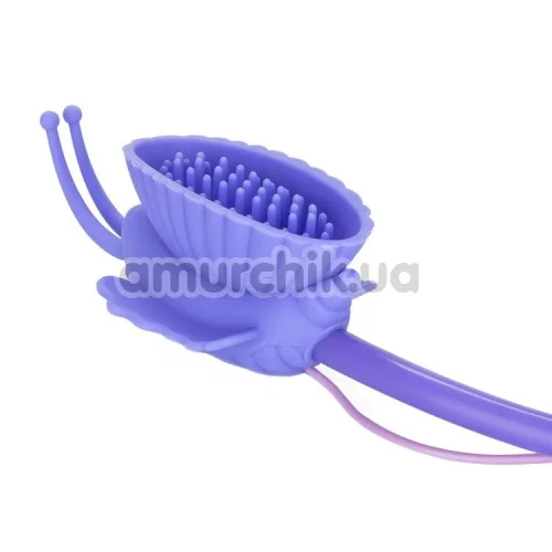 Вакуумная помпа для клитора Advanced Butterfly Clitoral Pump, фиолетовая