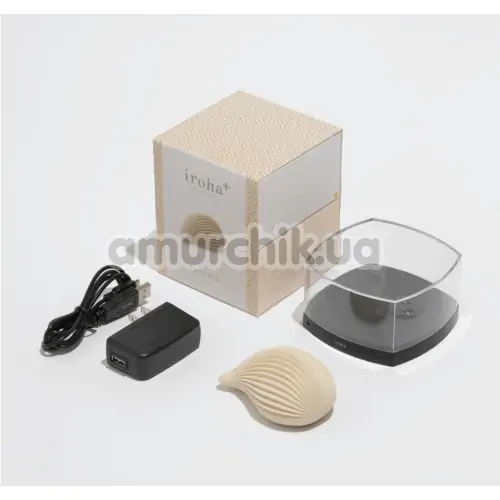 Клиторальный вибратор Tenga Iroha + Kushi, желтый