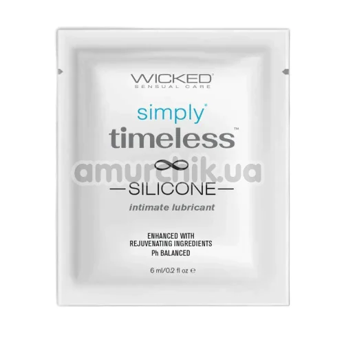 Лубрикант Wicked Simply Timeless Silicone, 6 мл - Фото №1