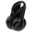 Эрекционное кольцо Toy Joy Manpower Penis Ring with Scrotum Holder, черное - Фото №1