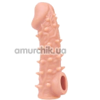 Насадка на пенис Kokos Cock Sleeve CS 005-M, телесная - Фото №1
