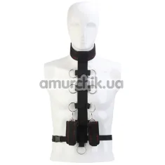Фиксаторы Blaze Deluxe Collar Body Restraint, черные - Фото №1