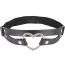 Гартер Star Night Strap Heart O Ring, чорний - Фото №1